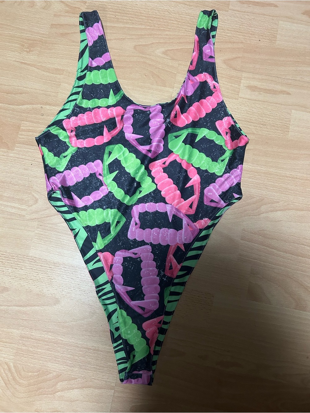 Reversible Halloween Bathing Suit